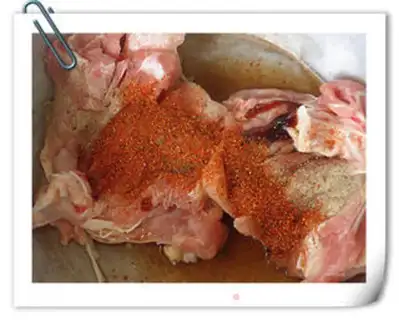 Make Chicken Leg Burger step 2