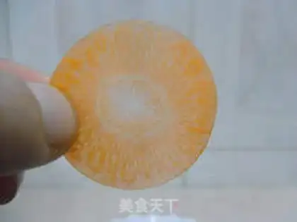 Make Carrot roses step 2
