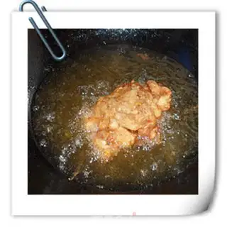 Make Chicken Leg Burger step 5