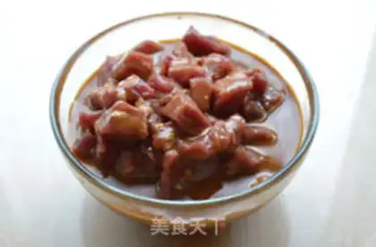 Make Black pepper beef step 2