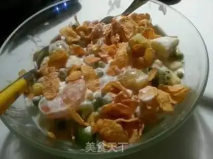 Make Cornfruit salad step 2