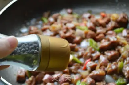 Make Black pepper beef step 8