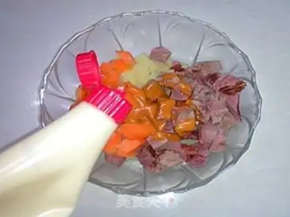 Make Potato beef salad step 12