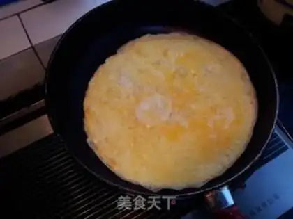 Make Fried squid eggcake step 1