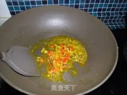 Make Crab tofu step 3