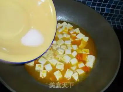 Make Crab tofu step 6