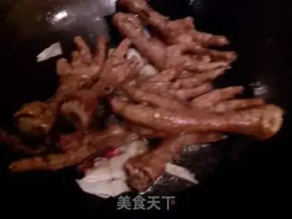 Make Pour abalone claws step 10