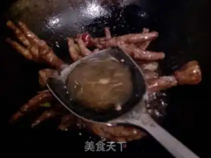 Make Pour abalone claws step 11