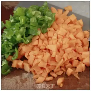 Make Scrambled rice step 2