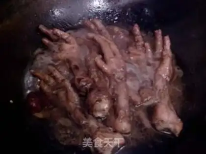 Make Pour abalone claws step 12