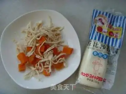 Make Pumpkin chicken salad step 3