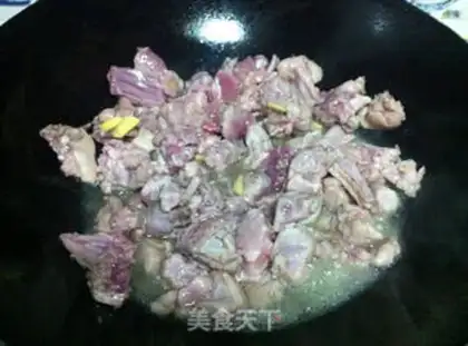 Make Hot, hot, hot rabbits step 5