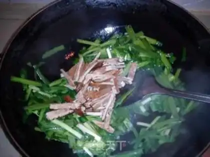 Make Scrambled beans step 3