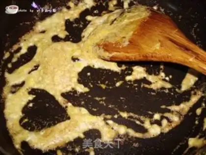 Make Corn grains of ham step 8