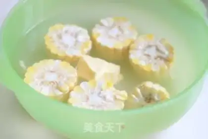 Make Cream corn step 1
