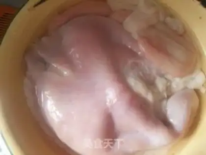 Make Piggy belly chicken step 0