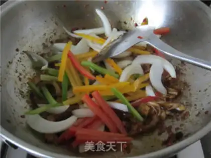 Make A dry pot of tea and mushrooms step 6