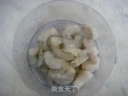 Make Blue bean shrimp step 4