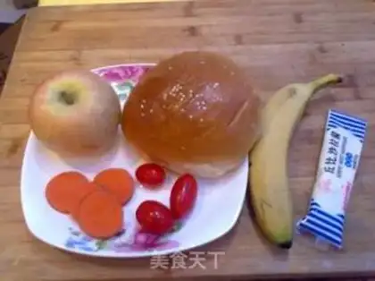 Make Fruit burger step 0