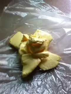 Make Danish horn bag step 1