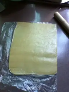 Make Danish horn bag step 2