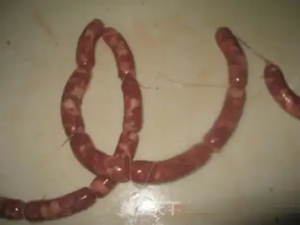 Make The little sausage step 13