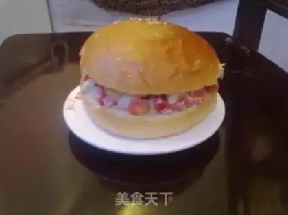 Make Fruit burger step 5