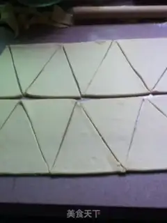 Make Danish horn bag step 9