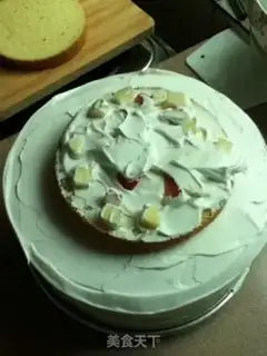 Make Birthday cake step 4