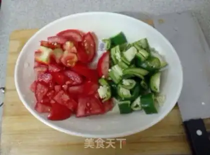 Make Tomato burn ribs step 1