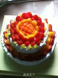 Make Birthday cake step 7