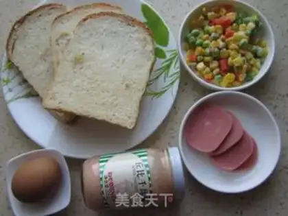 Make Ham salad sandwich step 0