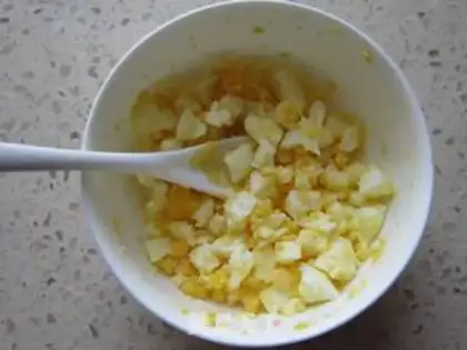 Make Ham salad sandwich step 2