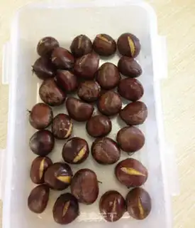 Make Baked chestnuts step 5