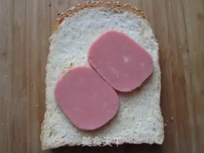 Make Ham salad sandwich step 4
