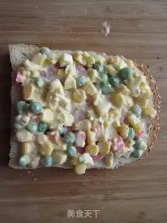 Make Ham salad sandwich step 5