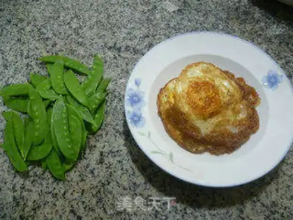 Make Dutch bean fried eggs step 0