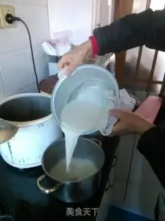 Make Homemade tofu brain step 3