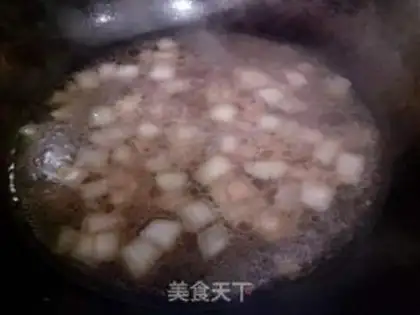 Make Seaweed tofu soup step 4
