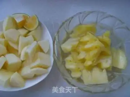 Make Pineapple apple sauce step 0