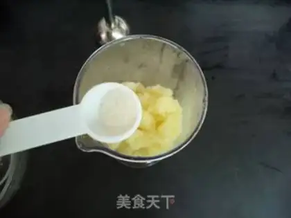 Make Blueberry mashed potatoes step 4