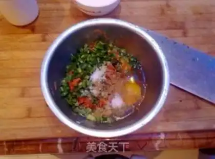 Make Salad omelet step 2