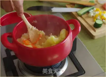 Make Mashed potato salad step 2