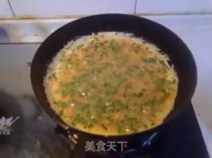 Make Salad omelet step 5