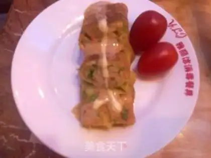 Make Salad omelet step 7
