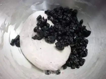 Make Blueberry jam berry step 1