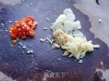 Make Tomato fried tofu step 3
