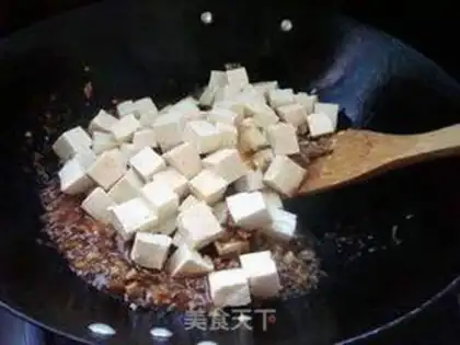 Make Tomato fried tofu step 11