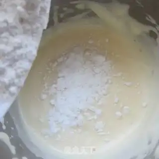 Make Old chicken cake step 2
