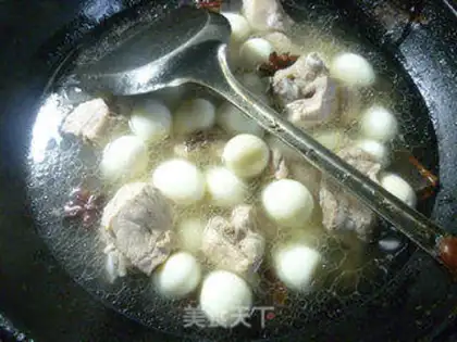 Make Battery roasted quail eggs step 4